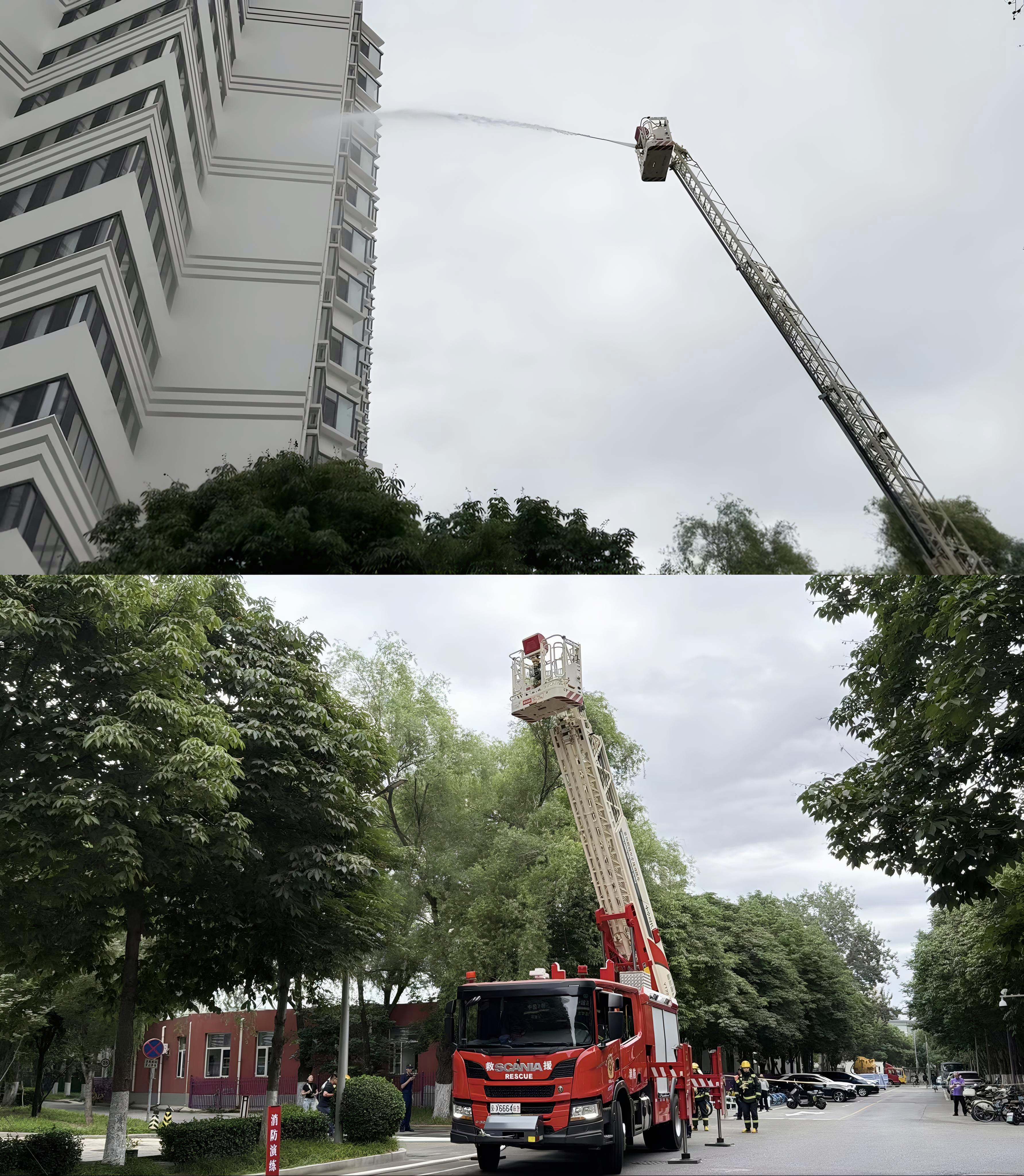 20260629-99久久久久久久无码|99精品久久99久久久久|亚洲国产成人精品无码一区二区|99久久久无码国产精品免费人妻开展2026年高层学生公寓综合消防演练-张洋-消防车实施高层外围出水作业.jpg